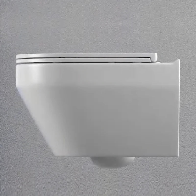 Alps Alpine Wall-Mounted Toilet With Seat Dual Flush 1.6/1.1 gpf