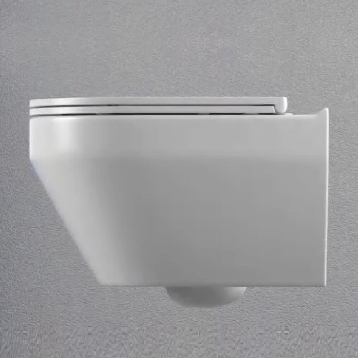 Alps Alpine Wall-Mounted Toilet With Seat Dual Flush 1.6/1.1 gpf