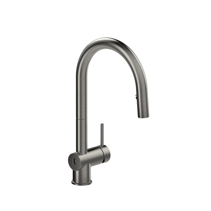 Riobel Azure Pull-Down Touchless Kitchen Faucet With C-Spout