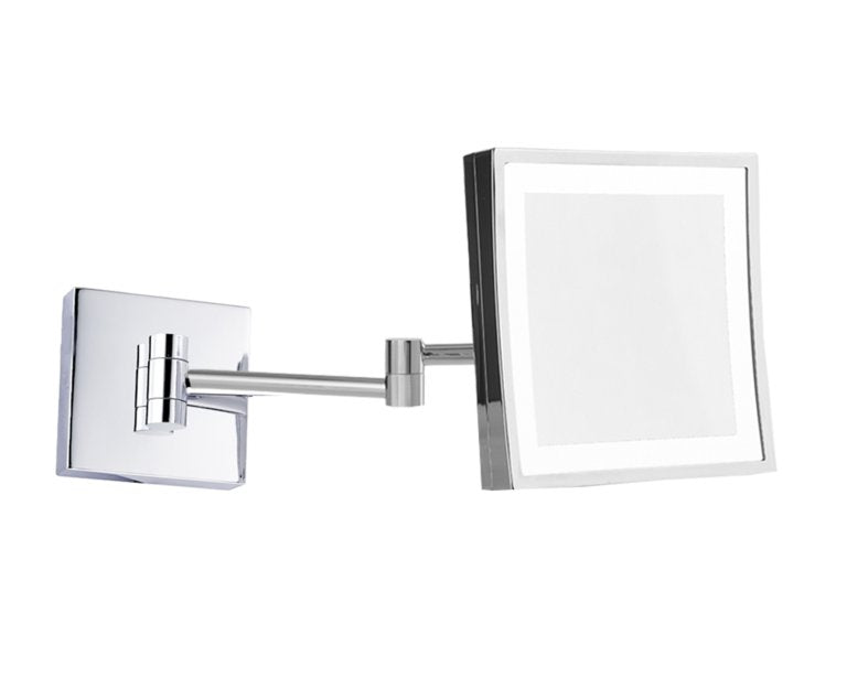 Kartners Square 8" Mirror with LED Light KCM-SQ-8LD