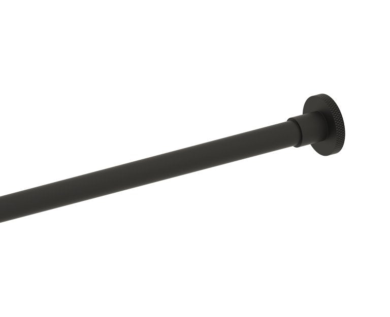 Kartners Circo Knurled Straight Shower Rods 5'/6'