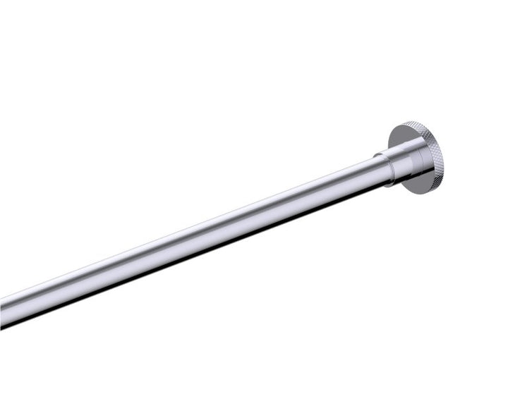 Kartners Circo Knurled Straight Shower Rods 5'/6'