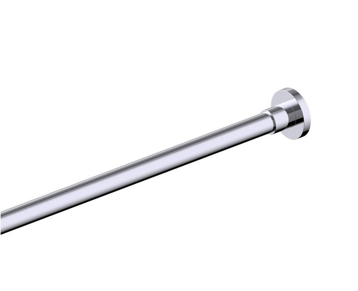 Kartners Shower Rods Straight - Round Ends 5'/6'