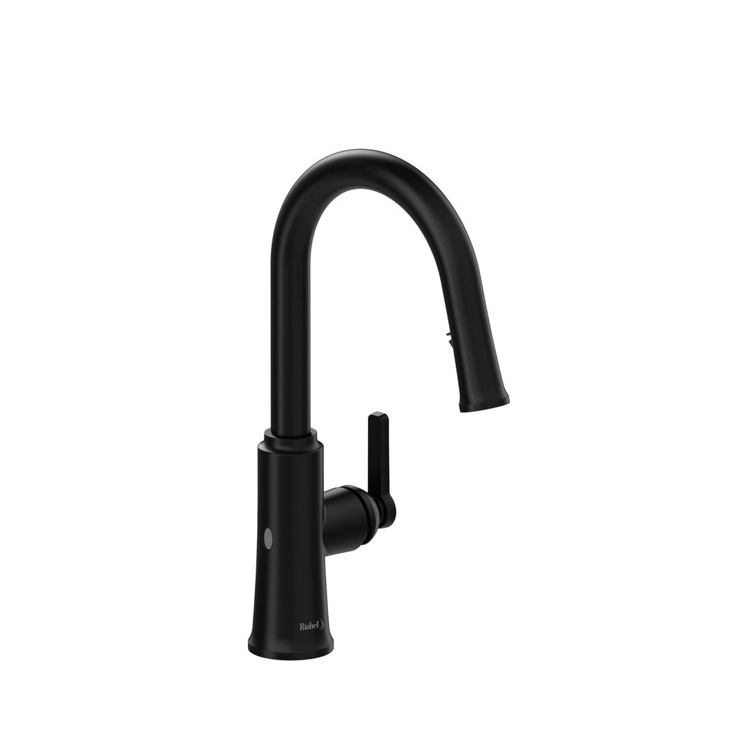 Riobel Trattoria Pull-Down Touchless Kitchen Faucet With C-Spout