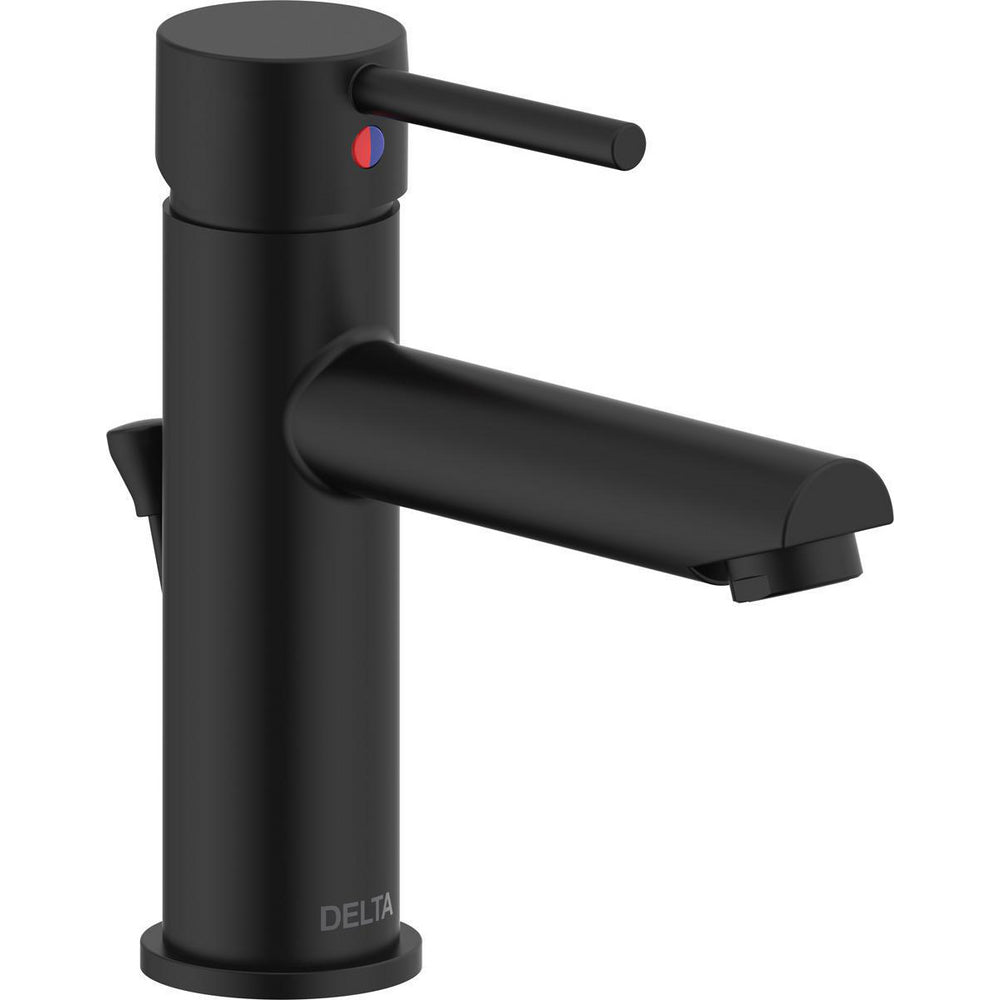 Delta Modern Cylindrical Single Handle Lavatory Faucet