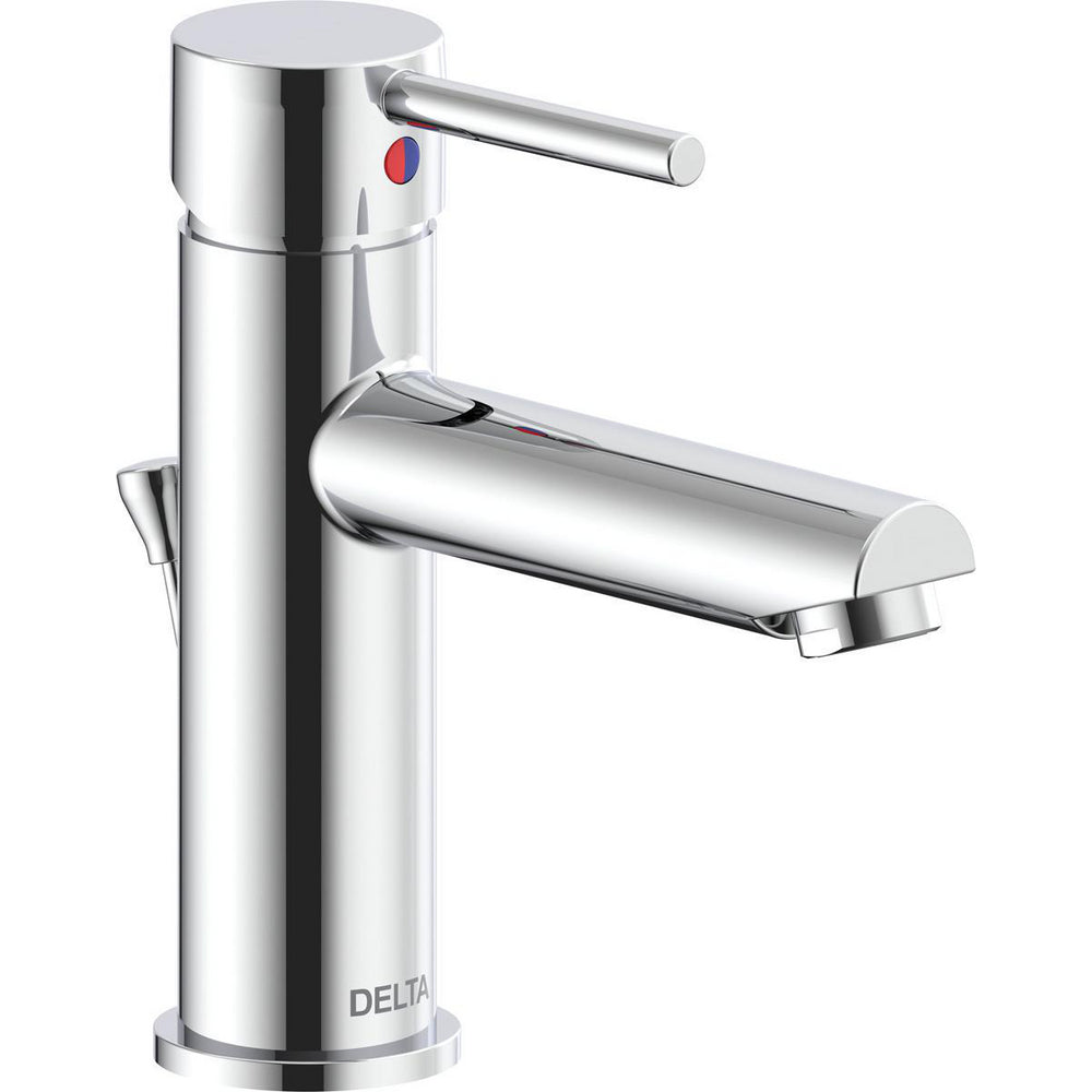 Delta Modern Cylindrical Single Handle Lavatory Faucet