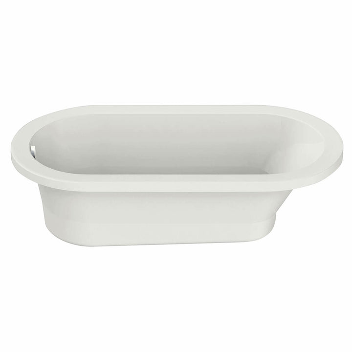 Maax Aigo 72 x 36 Acrylic Undermount End Drain Bathtub in White