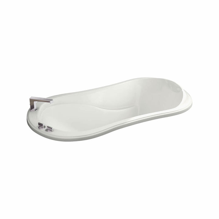 Maax Murmur 6034 Acrylic Drop-in End Drain Bathtub in White