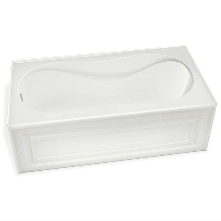 Maax Brome 6030 Acrylic Alcove Left-Hand Drain Bathtub in White