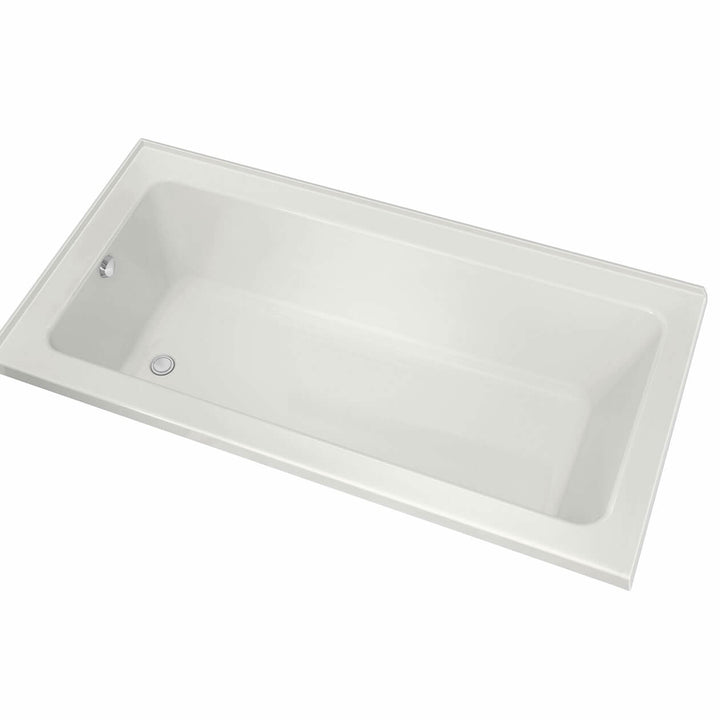 Maax Pose 7236 IF Acrylic Corner Left Left-Hand Drain Bathtub in White