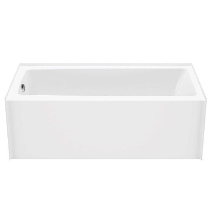 Maax Nomad 6030 AcrylX Alcove Left-Hand Drain Bathtub in White