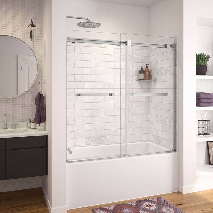 Maax Nomad 6030 AcrylX Alcove Left-Hand Drain Bathtub in White