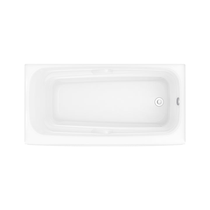 Maax Corinthia II 60 x 30 Acrylic Alcove Left-Hand Drain Bathtub in White