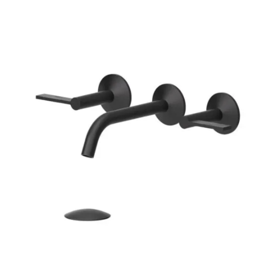 Tenzo Paloma Wall mount lavatory faucet with drain PAL16-P