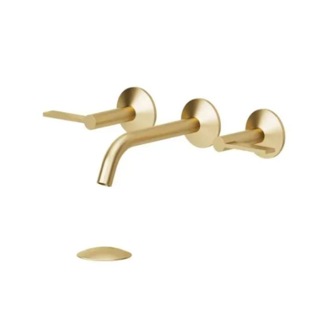 Tenzo Paloma Wall mount lavatory faucet with drain PAL16-P