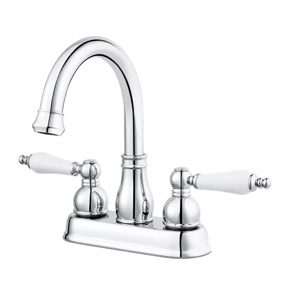 Pfister Henlow 2-Handle 4" Centerset Bathroom Faucet With Push & Seal