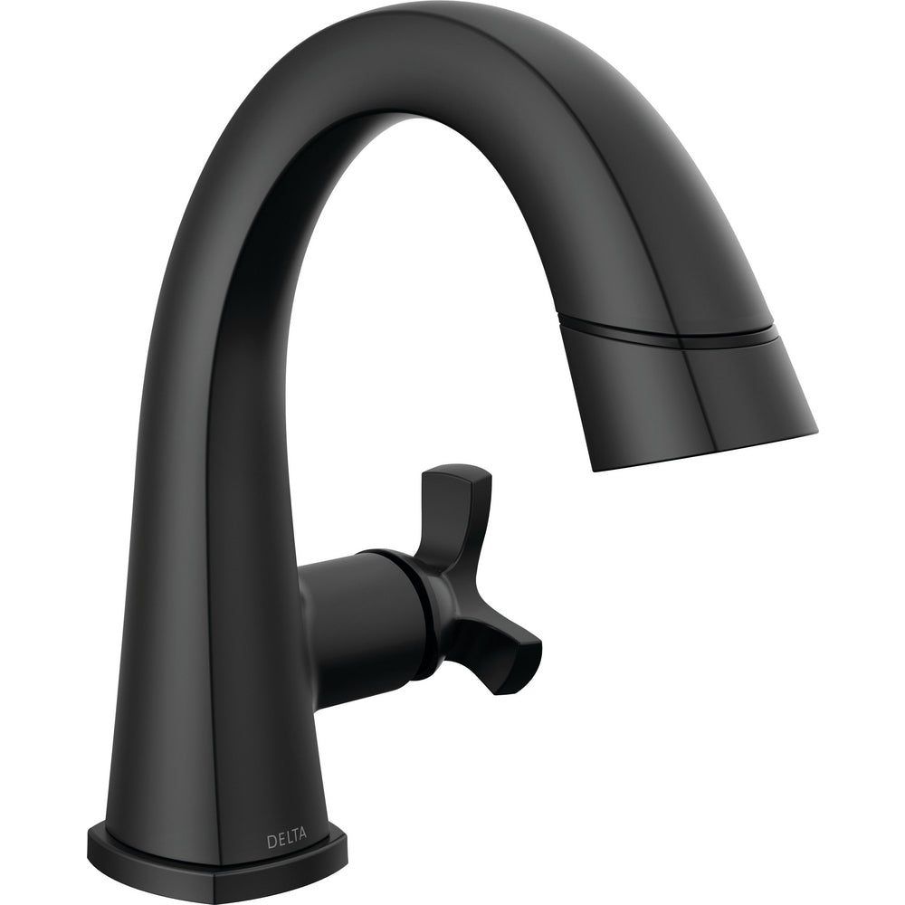 Delta Stryke Single Handle Pull Down Bathroom Faucet