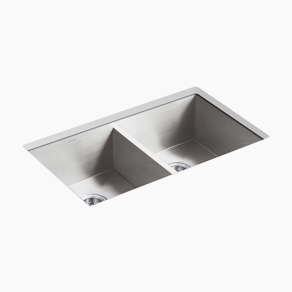 Kohler Vault™ 32" undermount double-bowl kitchen sink  K-3820-NA