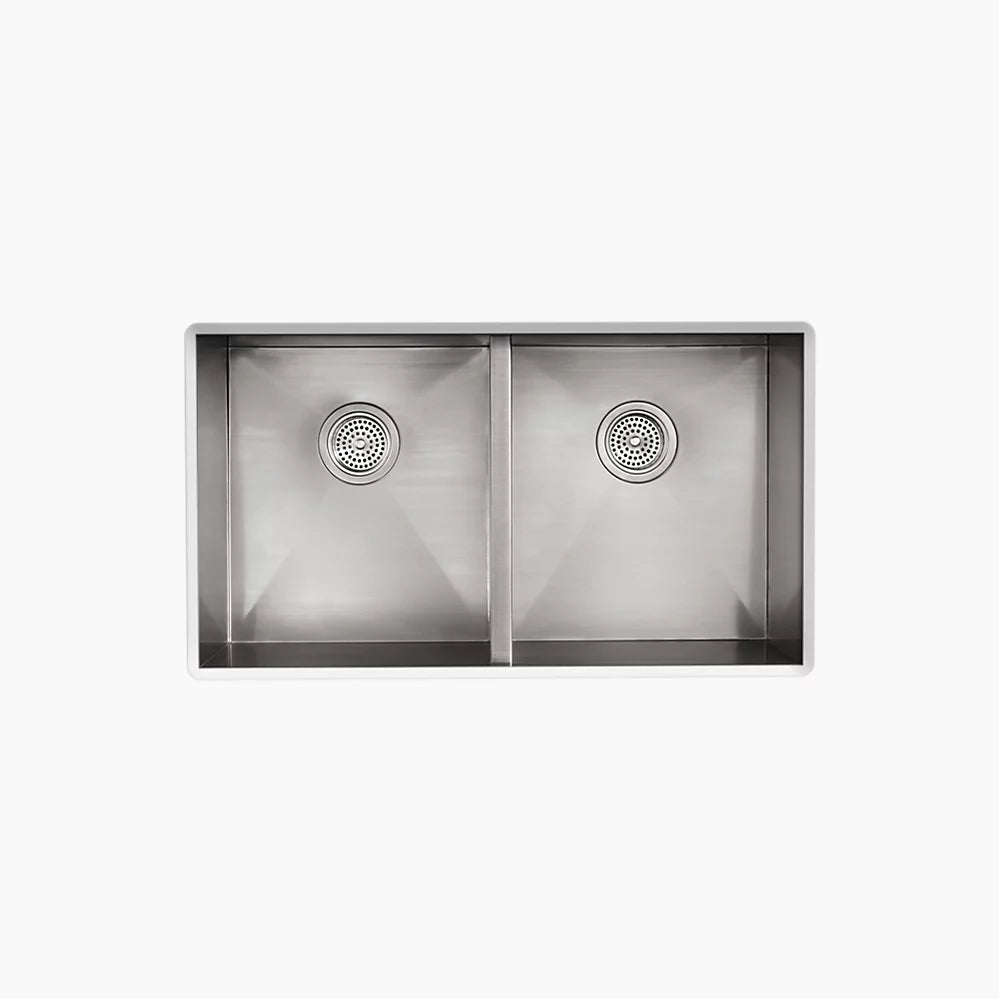 Kohler Vault™ 32" undermount double-bowl kitchen sink  K-3820-NA