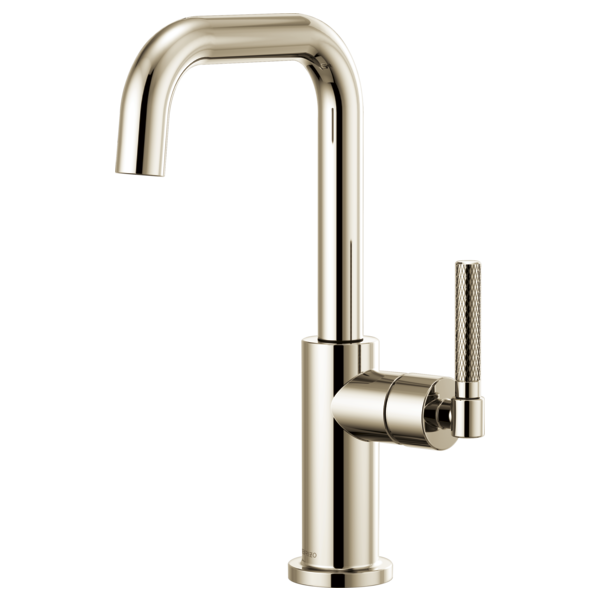 Brizo LITZE 61053LF - Bar Faucet with Square Spout and Knurled Handle Kit