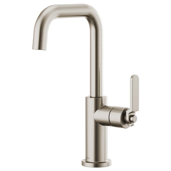 Brizo LITZE 61054LF - Bar Faucet with Square Spout and Industrial Handle Kit