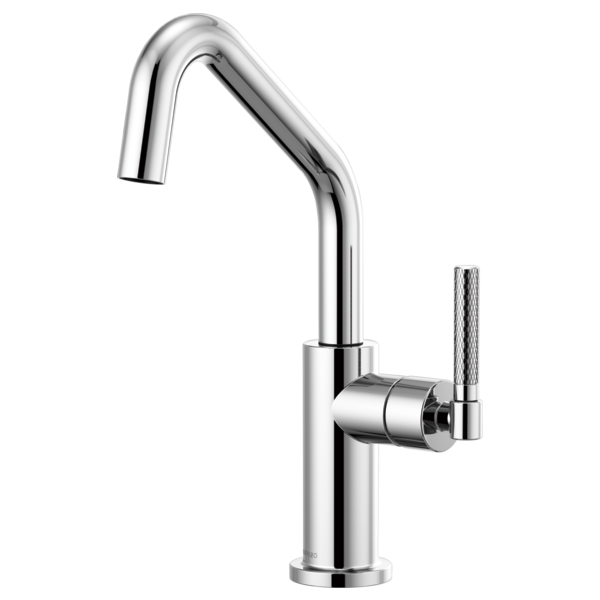 Brizo LITZE 61063LF - Bar Faucet with Angled Spout and Knurled Handle Kit