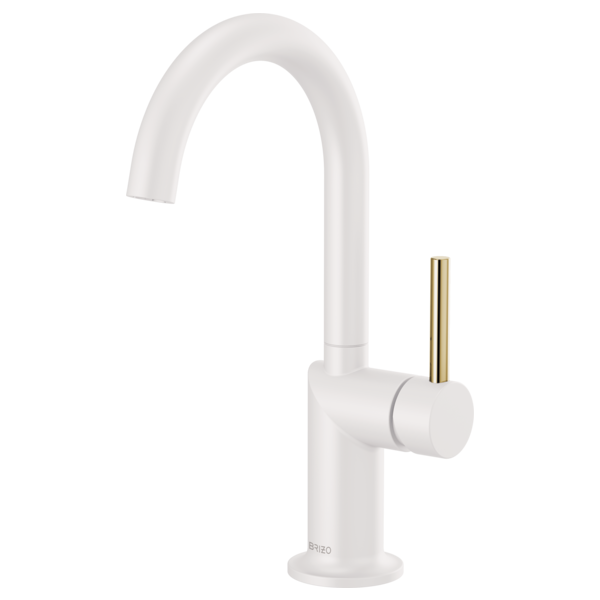 Brizo JASON WU FOR BRIZO™ 61075LF-MWLHP Bar Faucet with Arc Spout - With 3 handle options to select