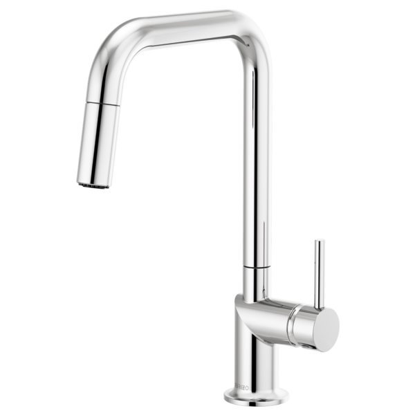 Brizo ODIN 63065LF-Pull-Down Faucet with Square Spout - 2 Handle options to choose