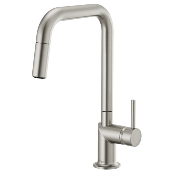 Brizo ODIN 63065LF-Pull-Down Faucet with Square Spout - 2 Handle options to choose