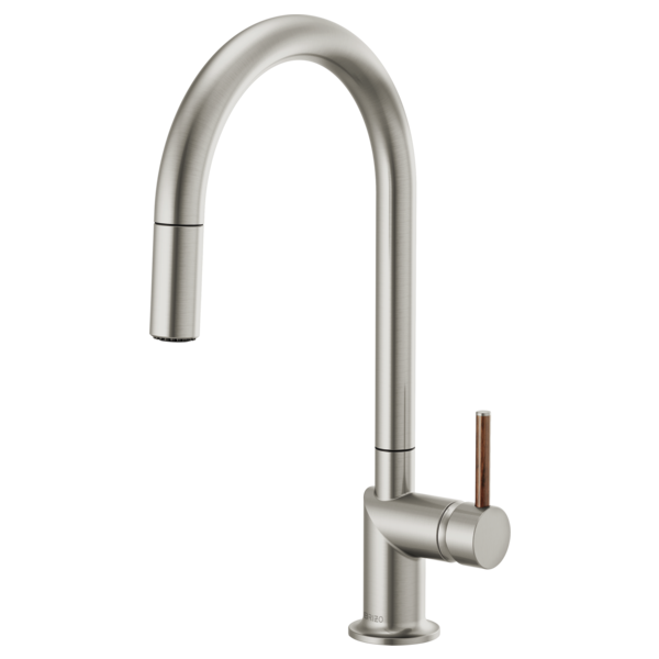 Brizo ODIN 63075LF-Pull-Down Faucet with Arc Spout - 2 Handle options to choose