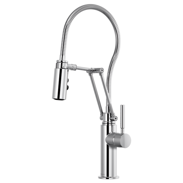 Brizo SOLNA Articulating Faucet With Finished Hose