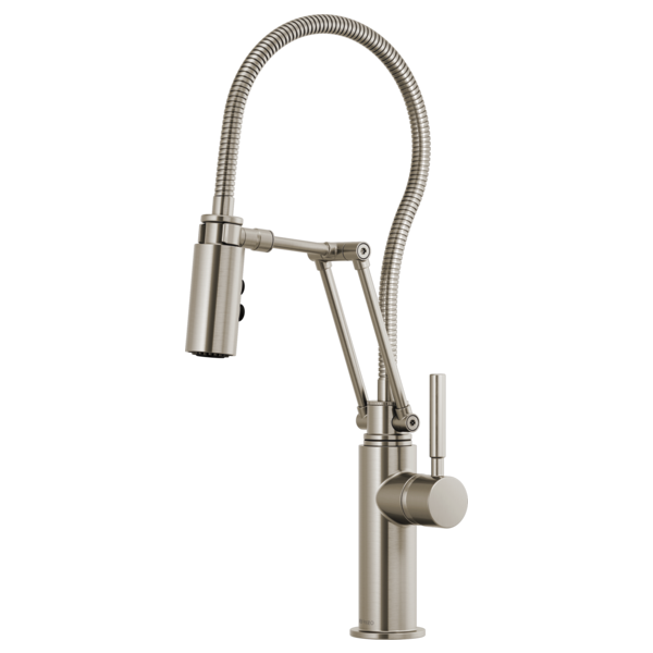 Brizo SOLNA 63121LF-Articulating Faucet With Finished Hose