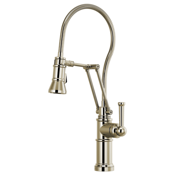 Brizo ARTESSO Articulating Faucet With Finished Hose