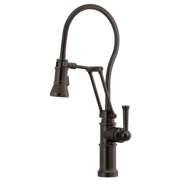 Brizo ARTESSO Articulating Faucet With Finished Hose