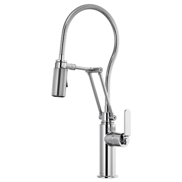 Brizo LITZE Articulating Faucet With Finished Hose