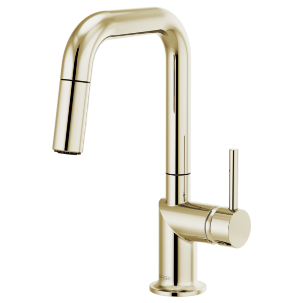 Brizo LITZE 64043LF-SmartTouch?? Pull-Down Kitchen Faucet with Arc Spout and Knurled Handle