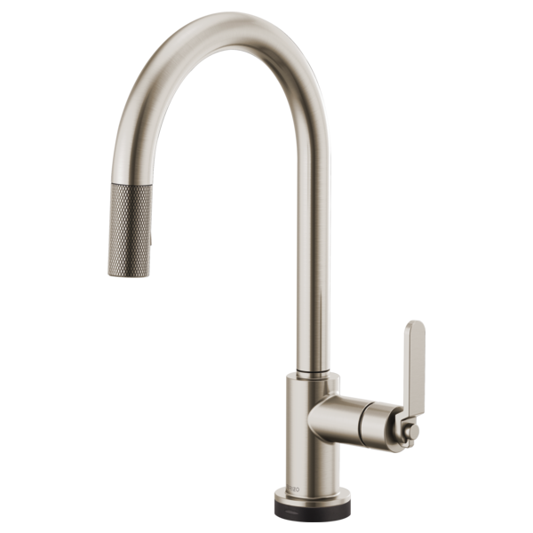 Brizo LITZE 64044LF - SmartTouch® Pull-Down Kitchen Faucet with Arc Spout and Industrial Handle