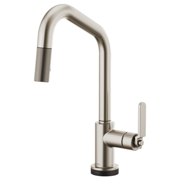 Brizo LITZE 64064LF-SmartTouch Pull-Down Kitchen Faucet with Angled Spout and Industrial Handle
