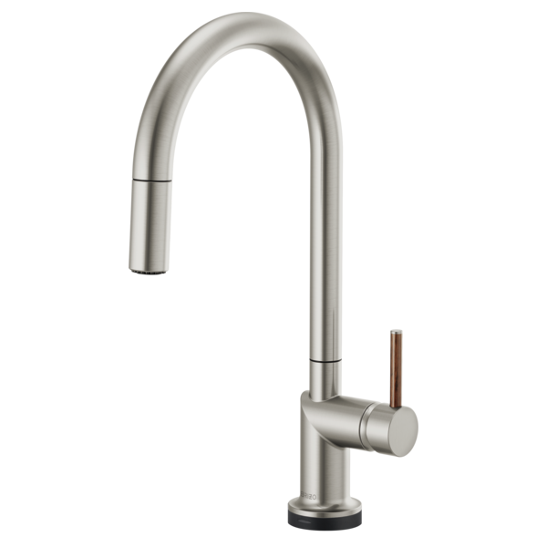 Brizo ODIN 64075LF-SmartTouch Pull-Down Kitchen Faucet with Arc Spout - With 2 Handles options to choose