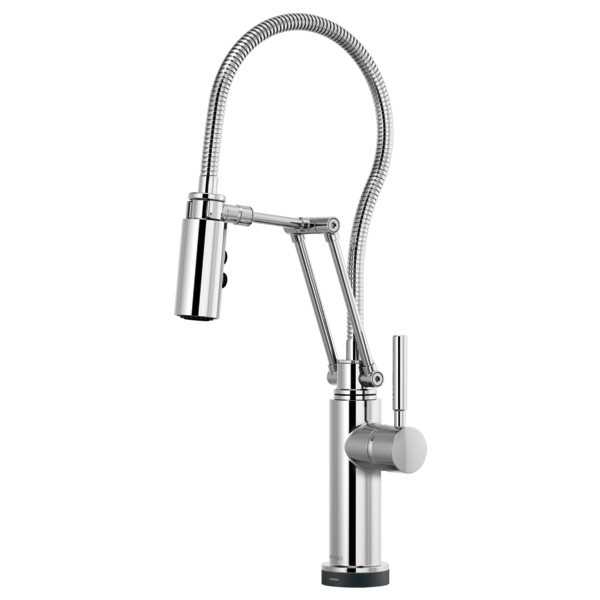 Brizo SOLNA 64121LF-SmartTouch Articulating Kitchen Faucet With Finished Hose