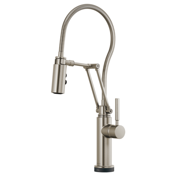 Brizo SOLNA 64121LF-SmartTouch Articulating Kitchen Faucet With Finished Hose
