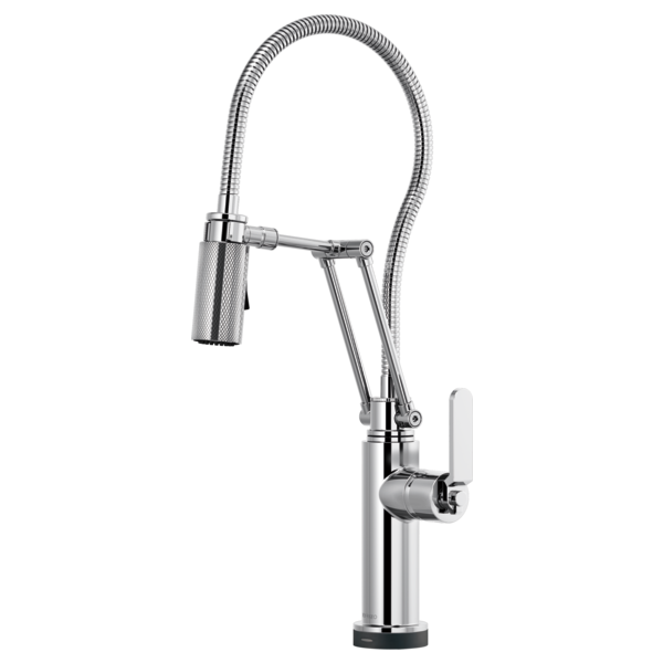 Brizo LITZE 64144LF-SmartTouch Articulating Kitchen Faucet With Finished Hose
