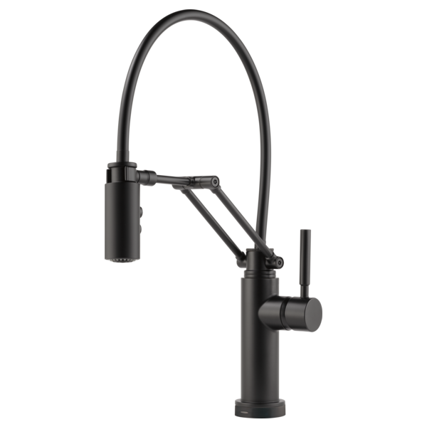 Brizo SOLNA 64221LF-Single Handle Articulating Kitchen Kitchen Faucet with SmartTouch Technology