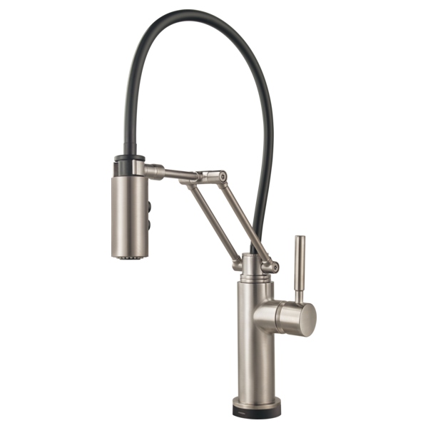Brizo SOLNA 64221LF-Single Handle Articulating Kitchen Kitchen Faucet with SmartTouch® Technology