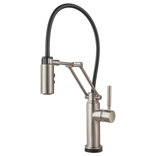 Brizo SOLNA 64221LF-Single Handle Articulating Kitchen Kitchen Faucet with SmartTouch Technology