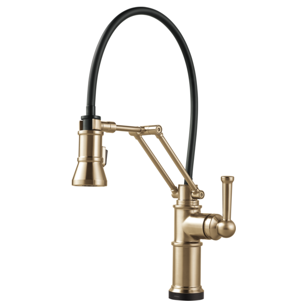 Brizo ARTESSO 64225LF Single Handle Articulating Kitchen Kitchen Faucet with SmartTouch® Technology