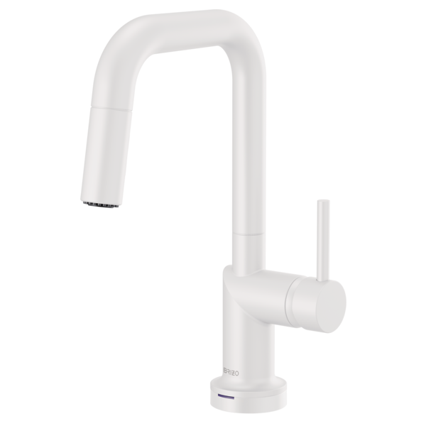 Brizo JASON WU FOR BRIZO™  64965LF-MWLHP SmartTouch® Pull-Down Prep Kitchen Faucet with Square Spout - With 3 handle options to select