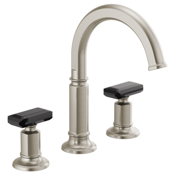 Brizo INVARI 65376LF Widespread Lavatory Faucet with Arc Spout - Less Handles 1.2 GPM