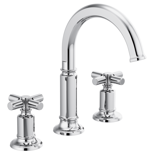 Brizo INVARI 65376LF Widespread Lavatory Faucet with Arc Spout - Less Handles 1.2 GPM