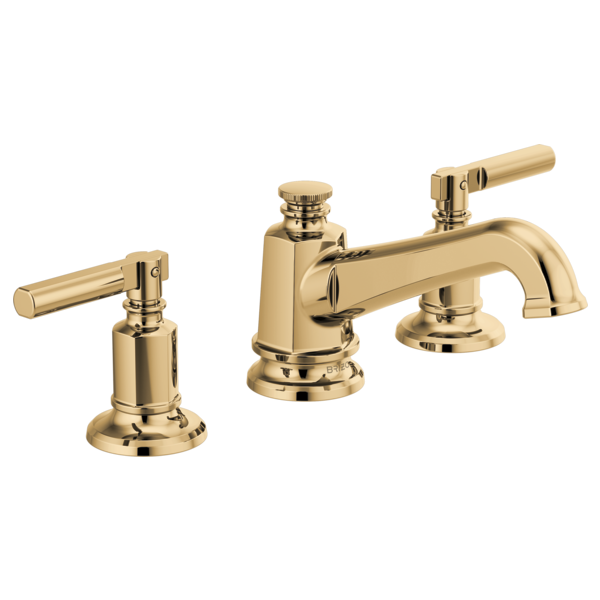 Brizo INVARI 65378LF Widespread Lavatory Faucet with Angled Spout - Less Handles 1.2 GPM